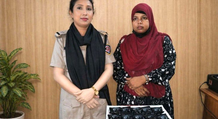 ময়মনসিংহের নান্দাইলে ৪ হাজার ইয়াবাসহ নারী গ্রেফতার